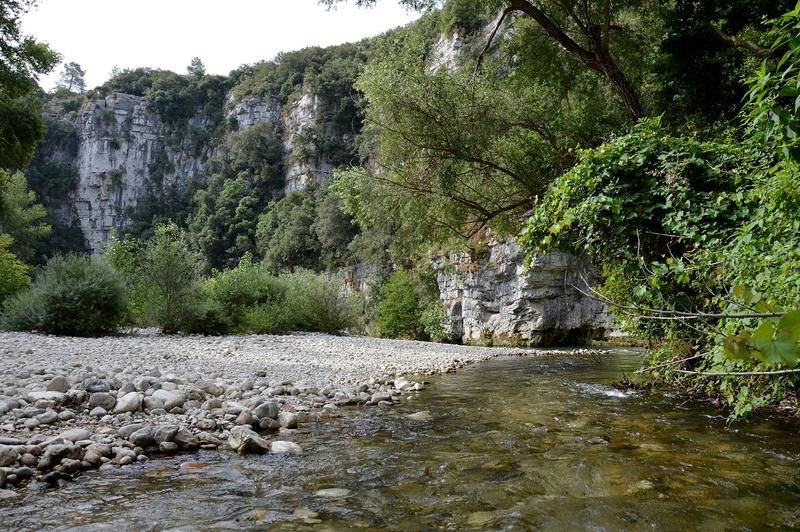 Les eaux claires du Loup, à deux pas