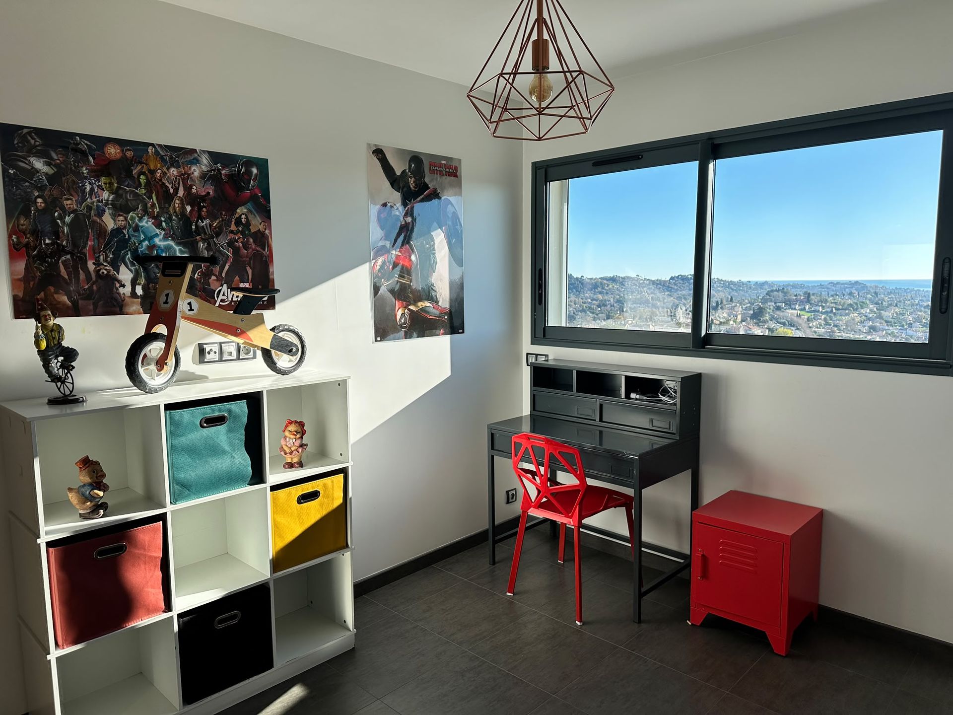 La chambre des enfants, esprit super-héros